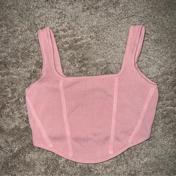 Immodel by HWA Los Angeles Pink Short and Cami Tank Set Size Med NWOT - Picture 9 of 12